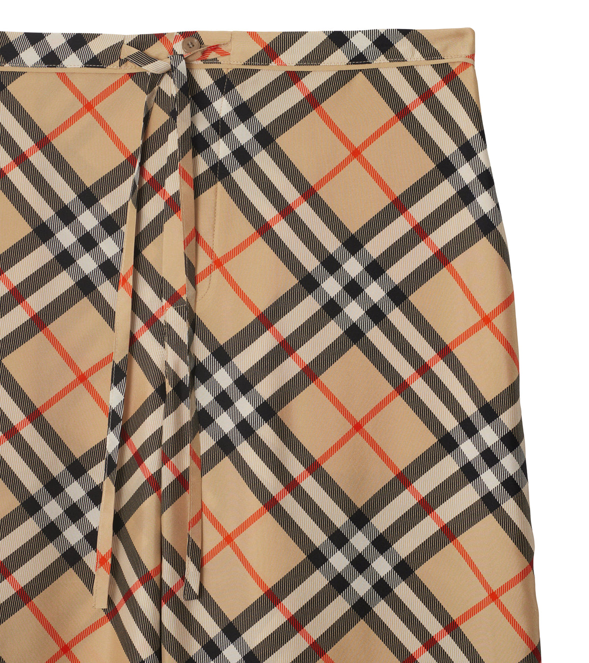 W CASUAL TROUSERS SAND IP CHECK