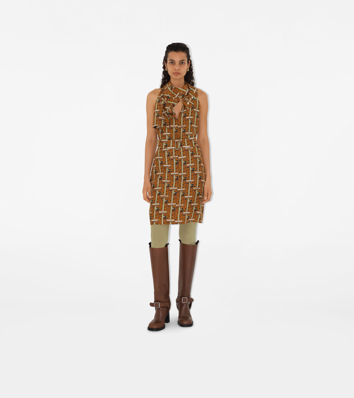 W DRESSES EVENING Carreaux IP Pumpkin