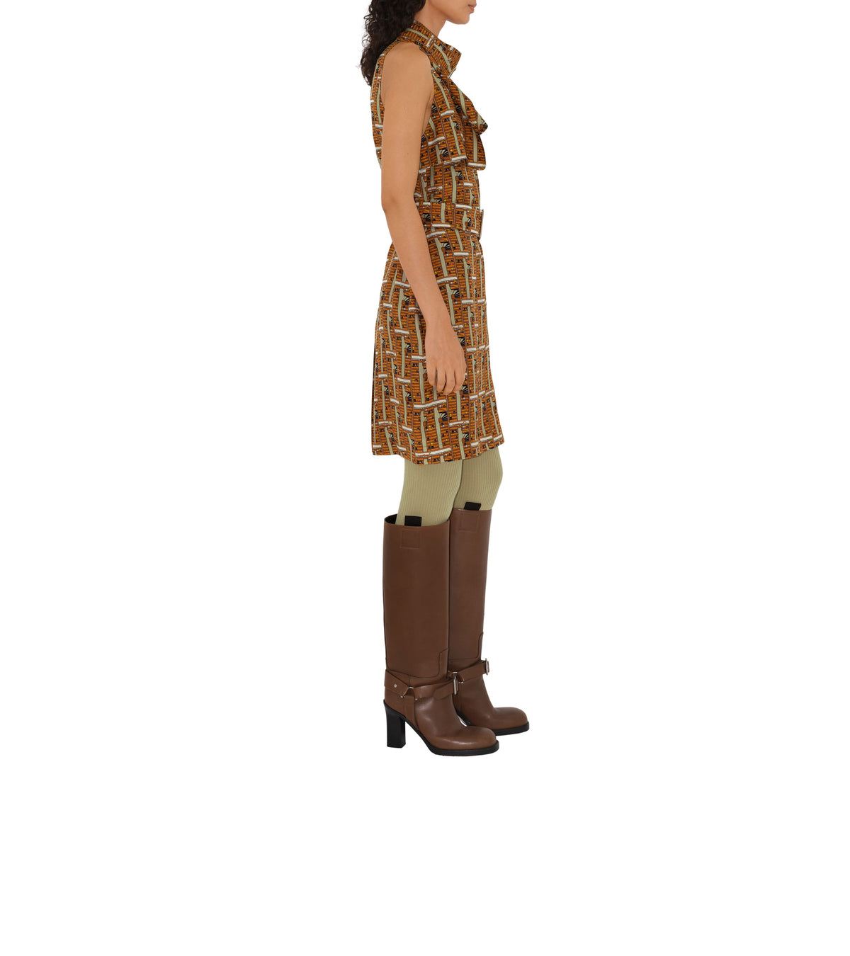 W DRESSES EVENING Carreaux IP Pumpkin