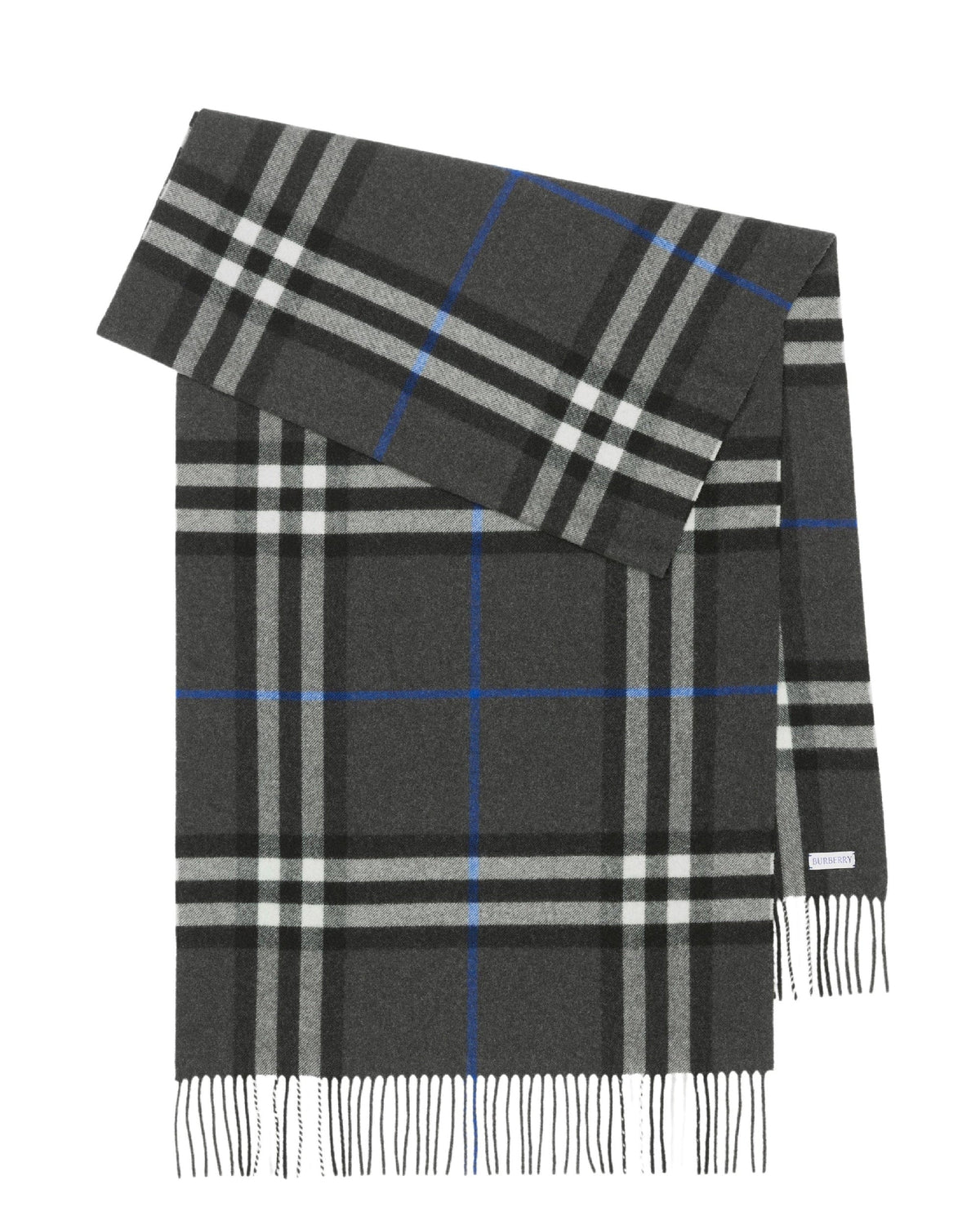 CASHMERE SCARVES Anthracite sombre