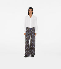 W CASUAL TROUSERS KNIGHT IP PATTERN