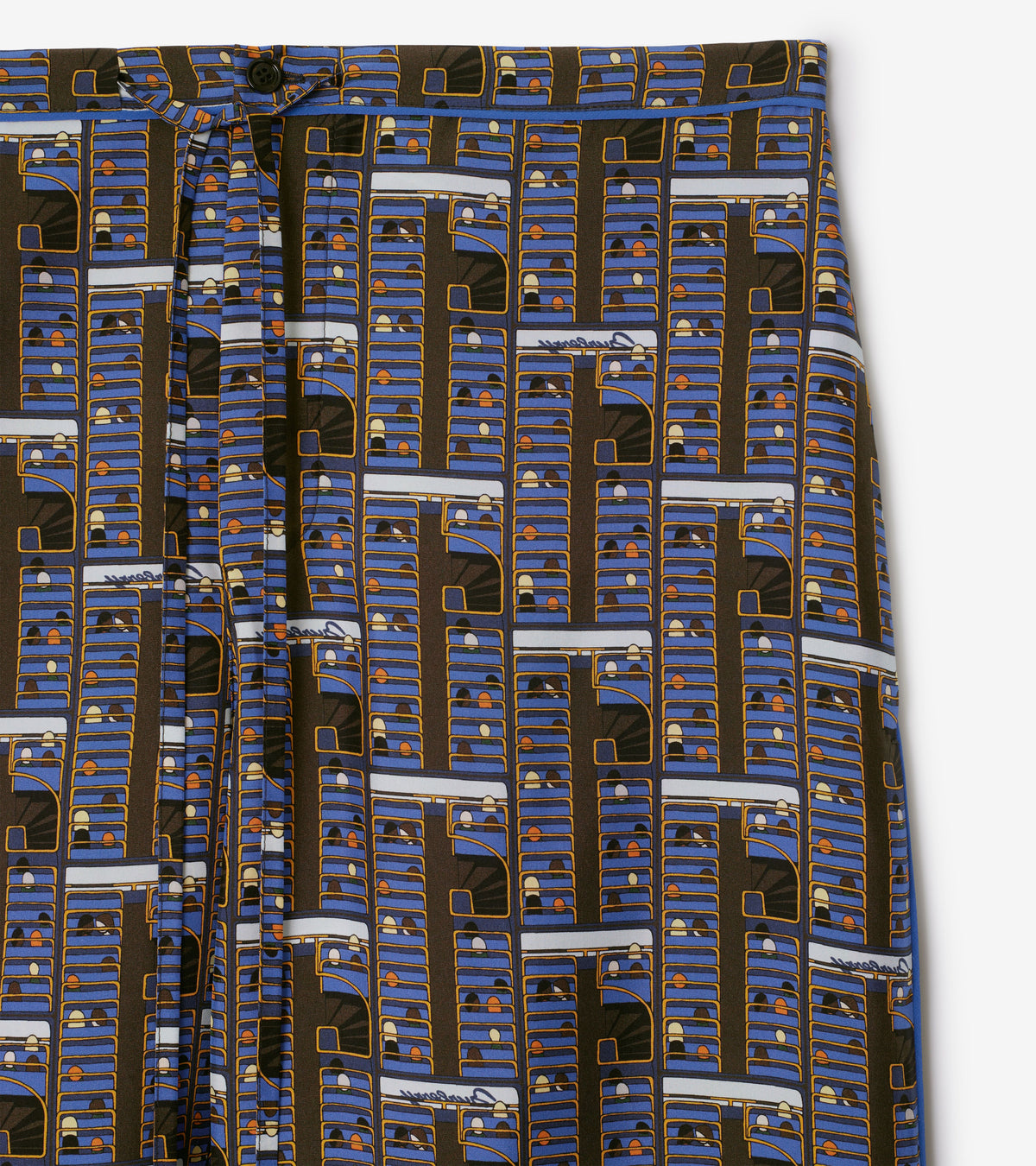W CASUAL TROUSERS KNIGHT IP PATTERN