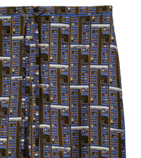 W CASUAL TROUSERS KNIGHT IP PATTERN
