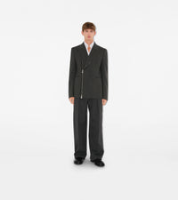 M TAILORED TROUSERS Gris-noir