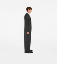 M TAILORED TROUSERS Gris-noir