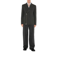 M TAILORED TROUSERS Gris-noir