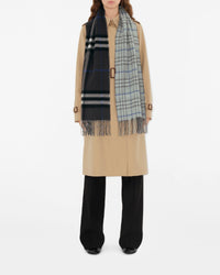CASHMERE SCARVES Gris/Noir délavé