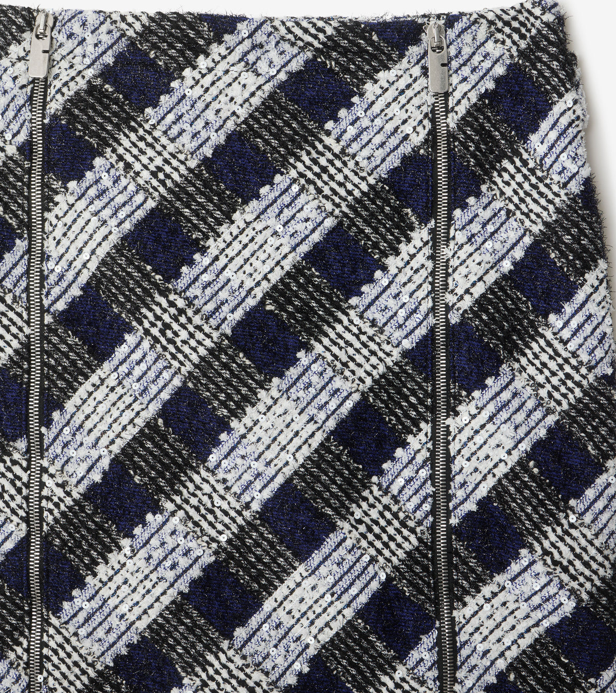W SKIRTS CASUAL BLUE/WHITE