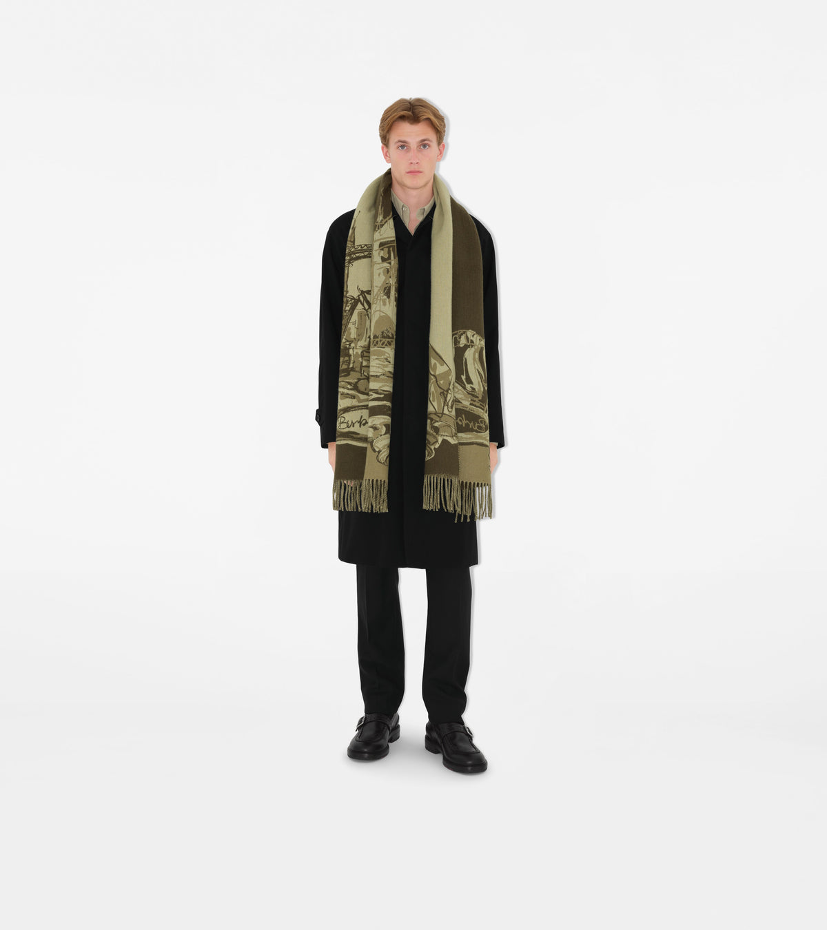 CASHMERE SCARVES HUNTER
