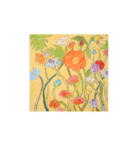 SILK SCARVES Jaune