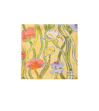 SILK SCARVES Jaune
