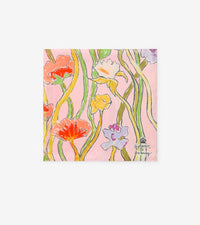 SILK SCARVES ROSE