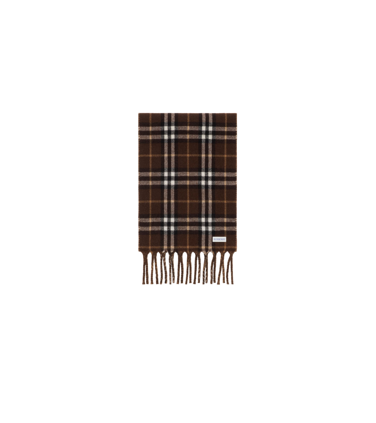 CASHMERE SCARVES Brun mélasse
