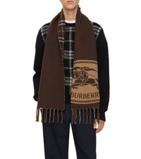 CASHMERE SCARVES Brun mélasse