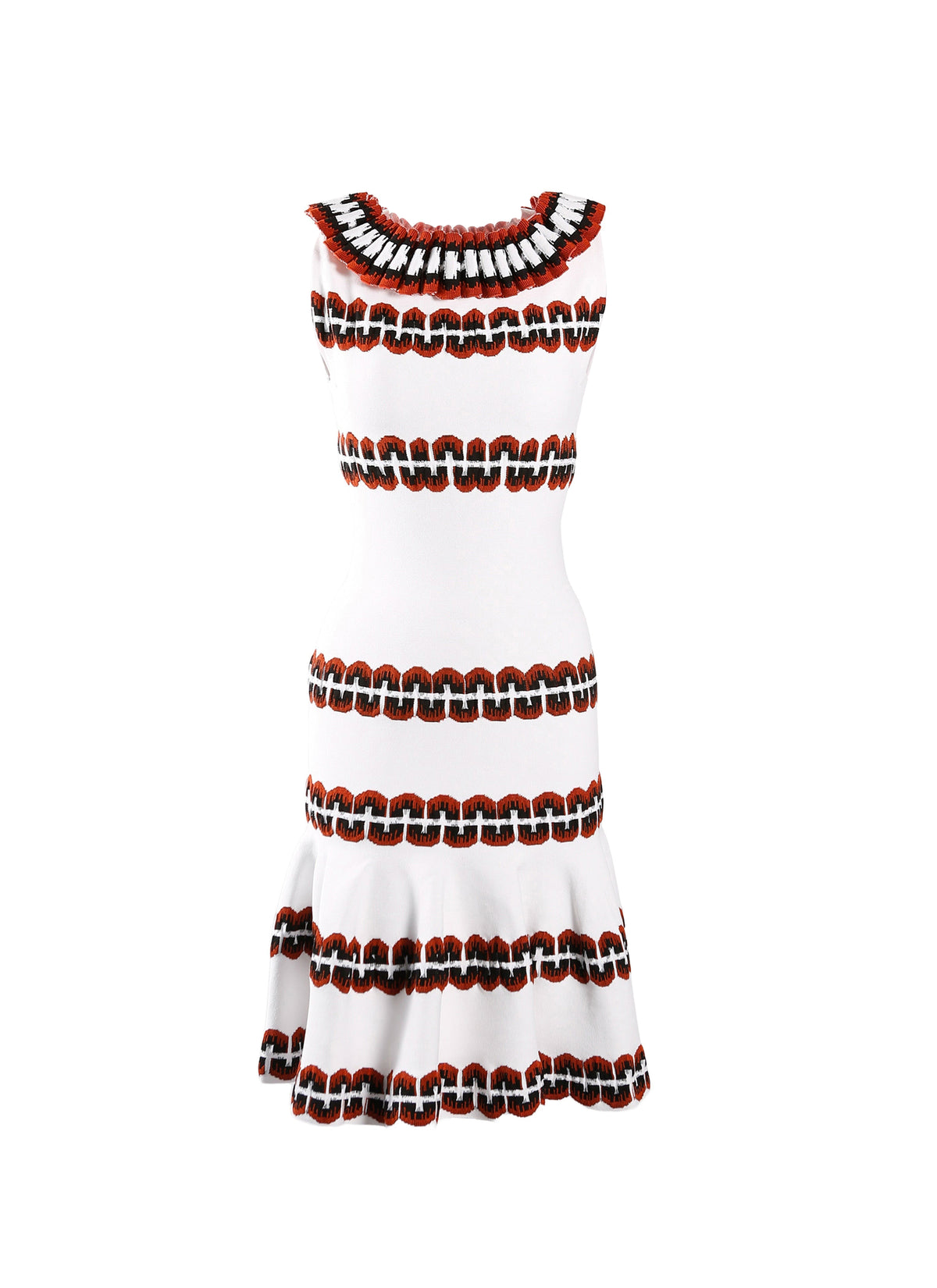 Robe sans manches Farandole en maille - Multicolore