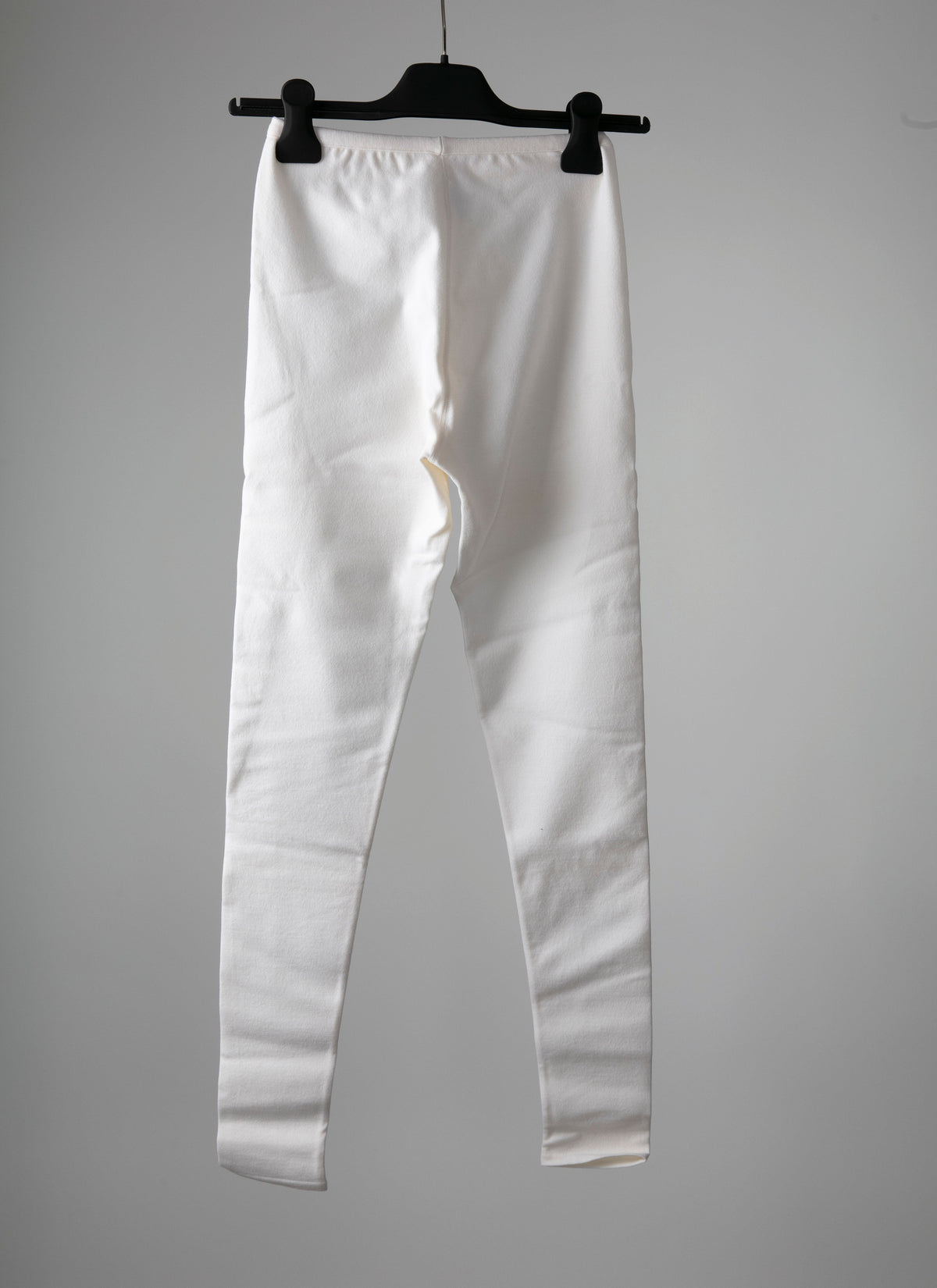 Legging Stretch en laine - Blanc Nacre