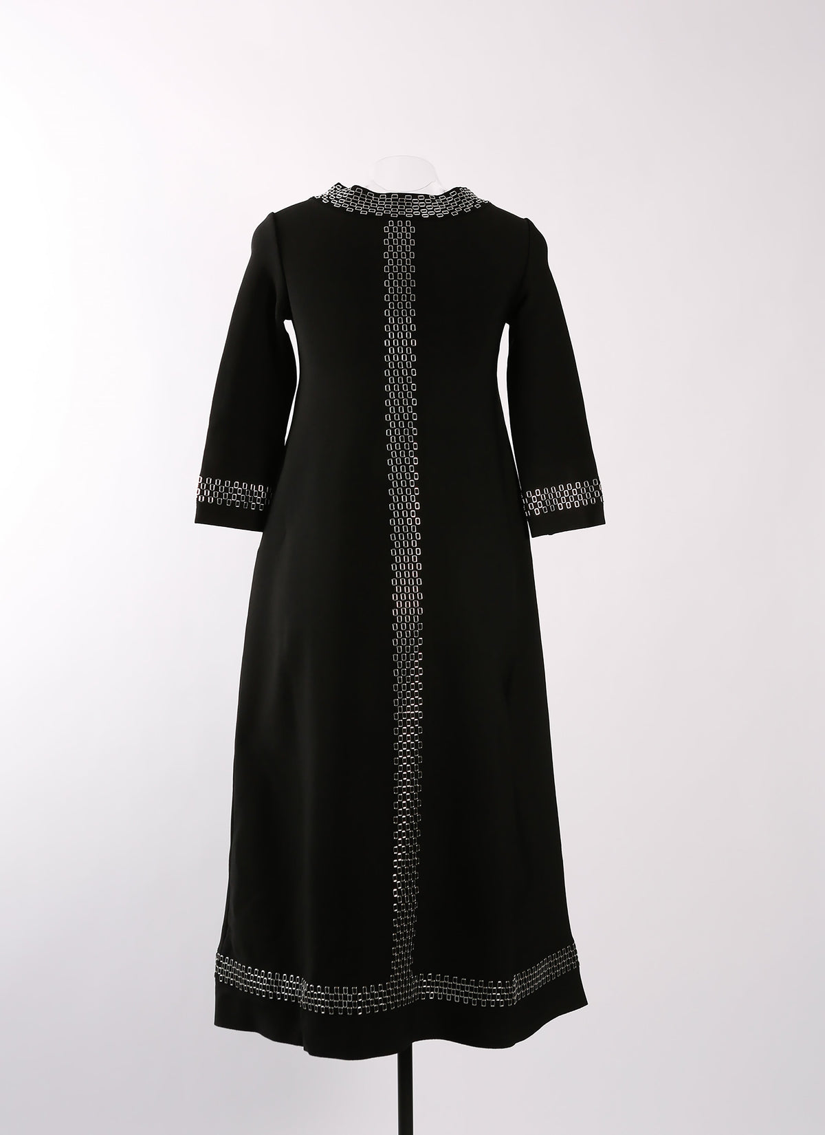 Robe à manches 3/4 Taboo - Noir