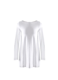 Long-sleeved jumper - White