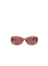 Lunettes monture œil de chat - Nude & Rouge