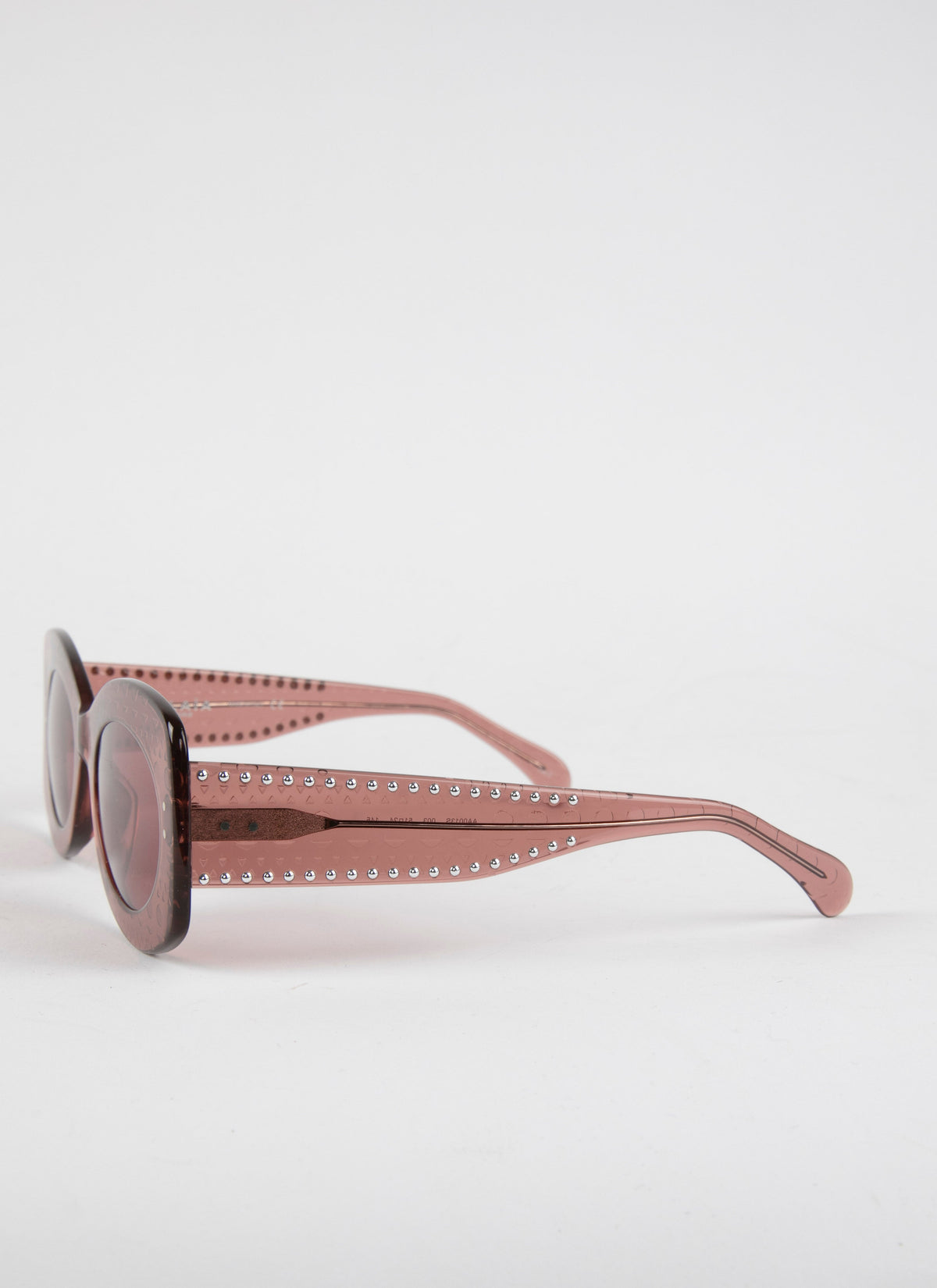 Lunettes monture œil de chat - Nude & Rouge
