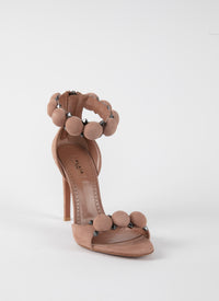 Sandales Bombe 110 en cuir - Marron clair