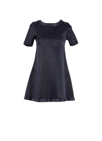 Raffia short sleeve tunic - Night