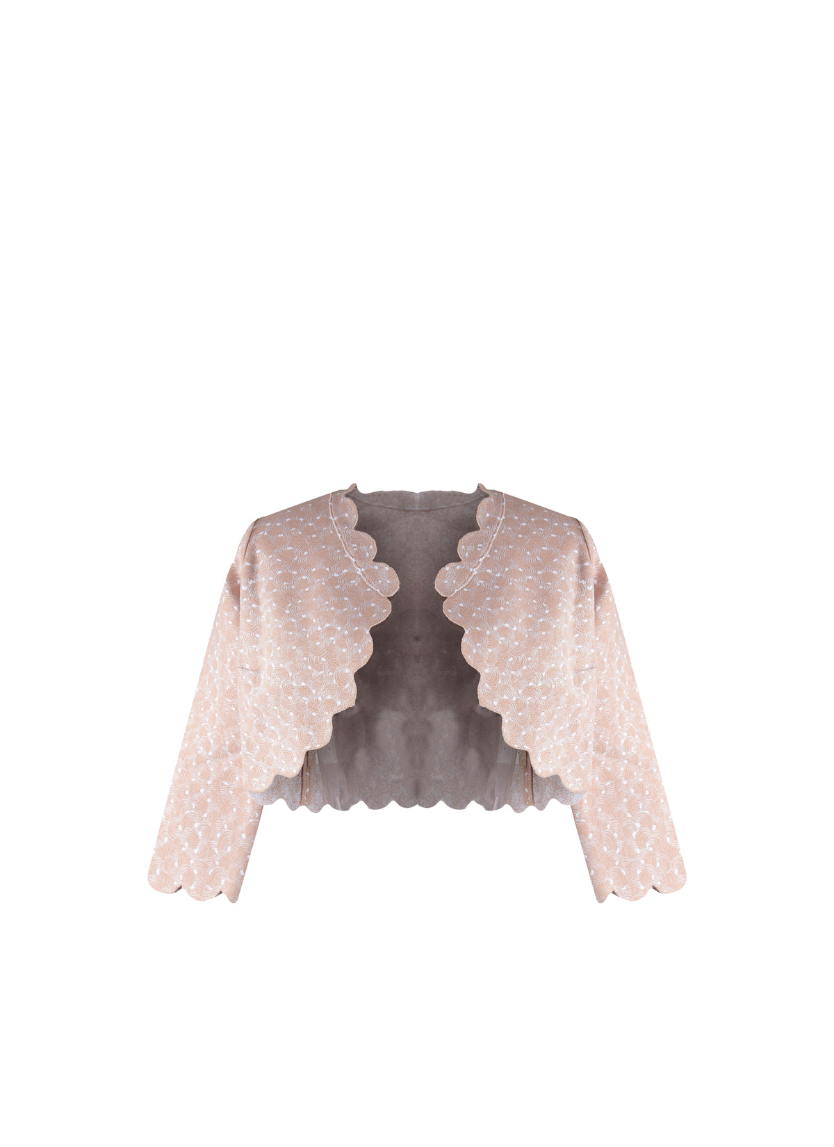 Cardigan à manches longues Camée en maille - Rose Chair