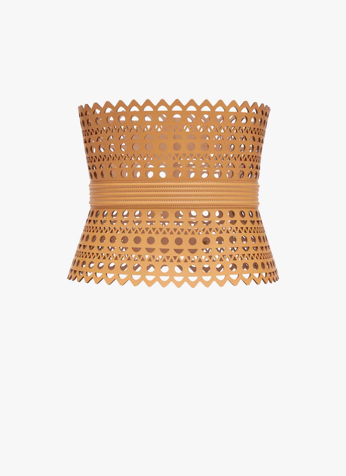 Corset large en cuir - Dune