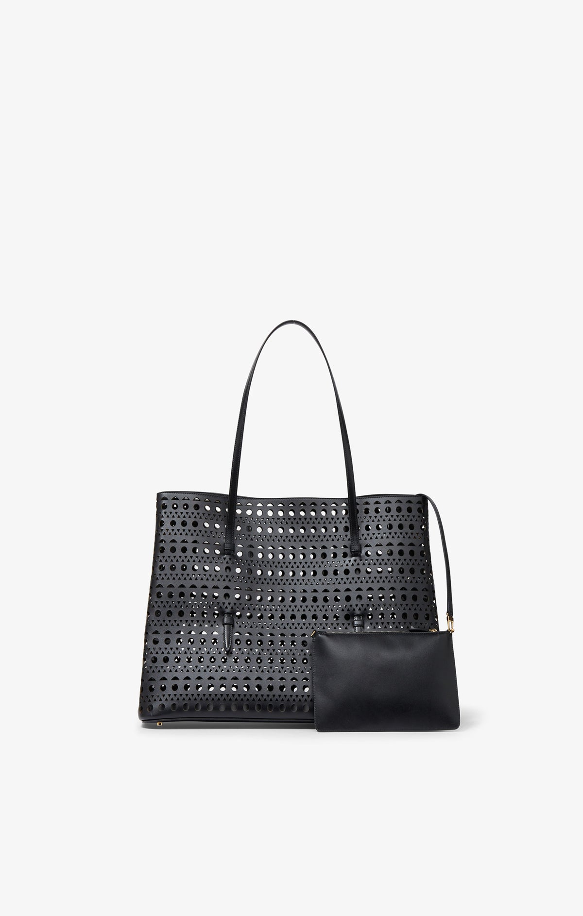 Mina 50 Leather Bag - Black