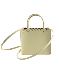 Sac Garance 16 en cuir - Jaune Pale