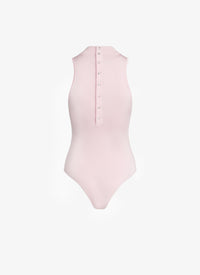Sleeveless Stretch Bodysuit - Dragée Pink