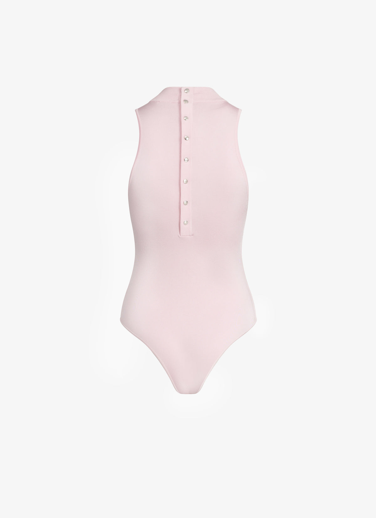 Sleeveless Stretch Bodysuit - Dragée Pink