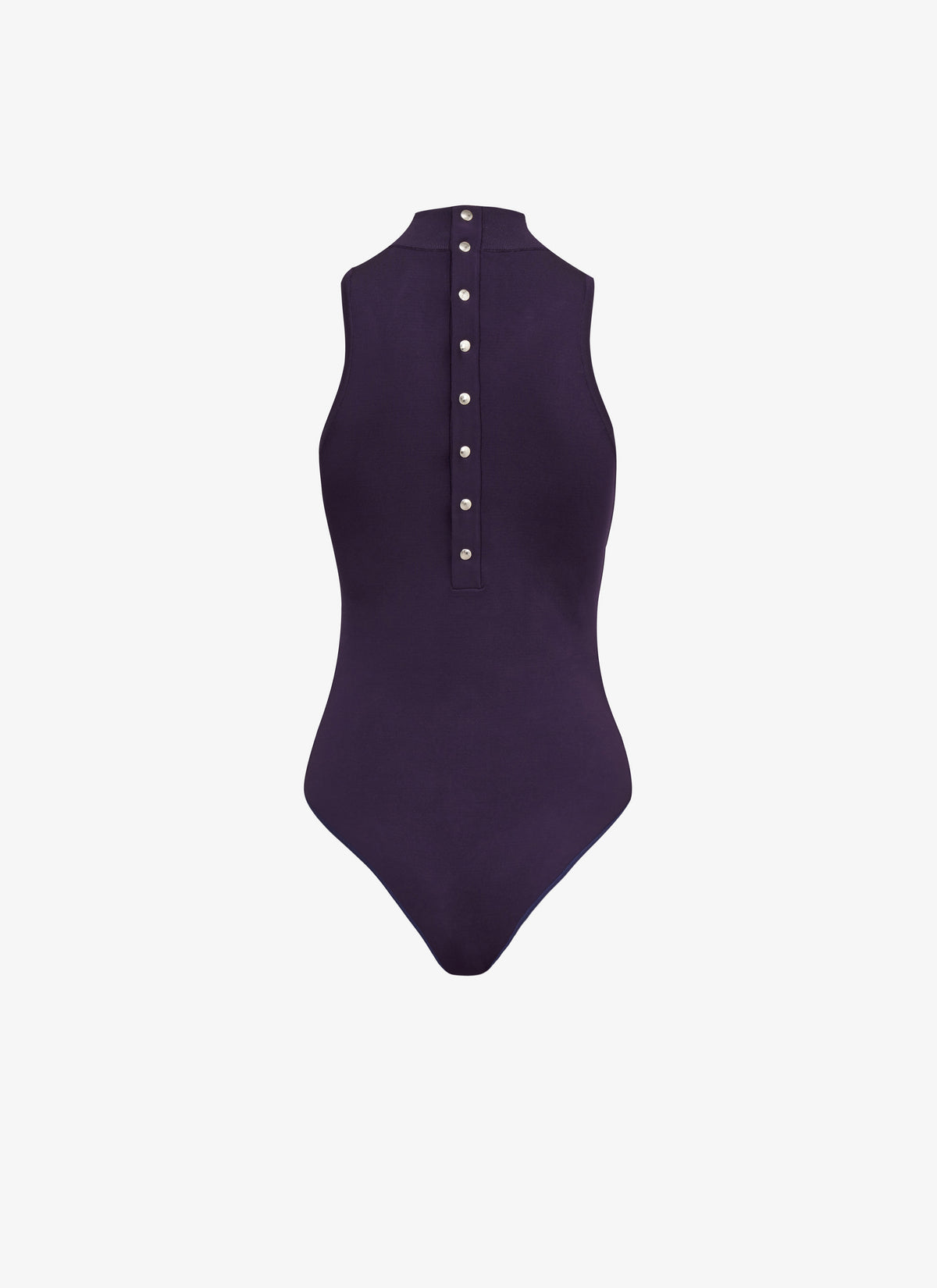 Sleeveless Stretch Bodysuit - Violine