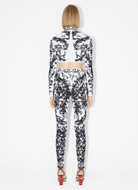 Baroque Calli Legging - White & Black