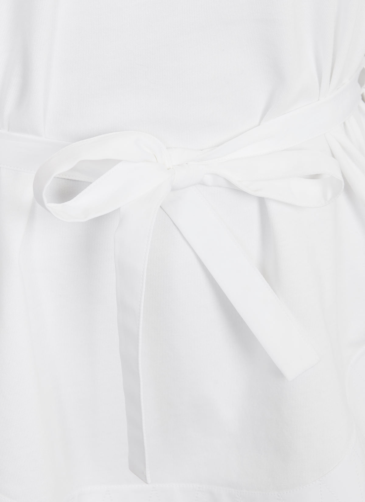 T-shirt structuré - Blanc