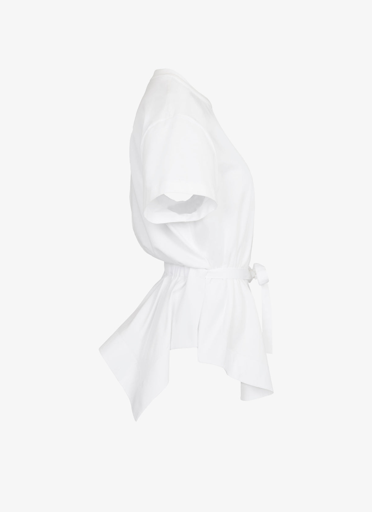 T-shirt structuré - Blanc