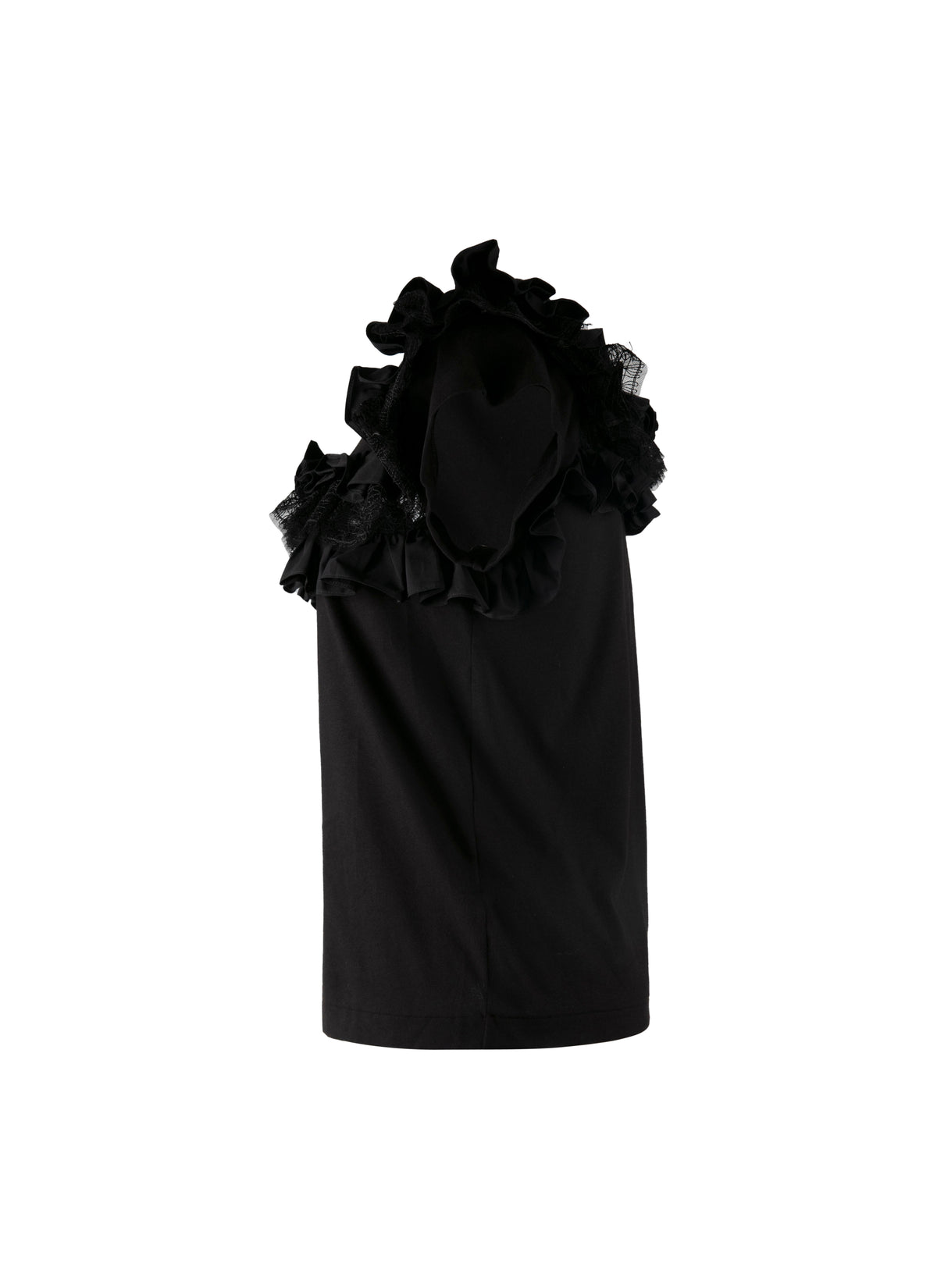 T-shirt à manches volantes - Noir