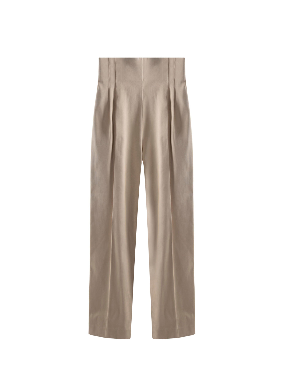 Pantalon droit fluide - Sable