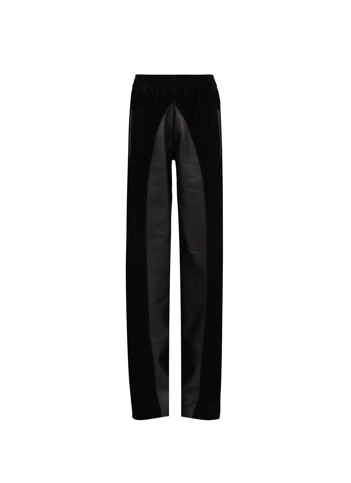 Pantalon élastique en daim- Noir Alaïa