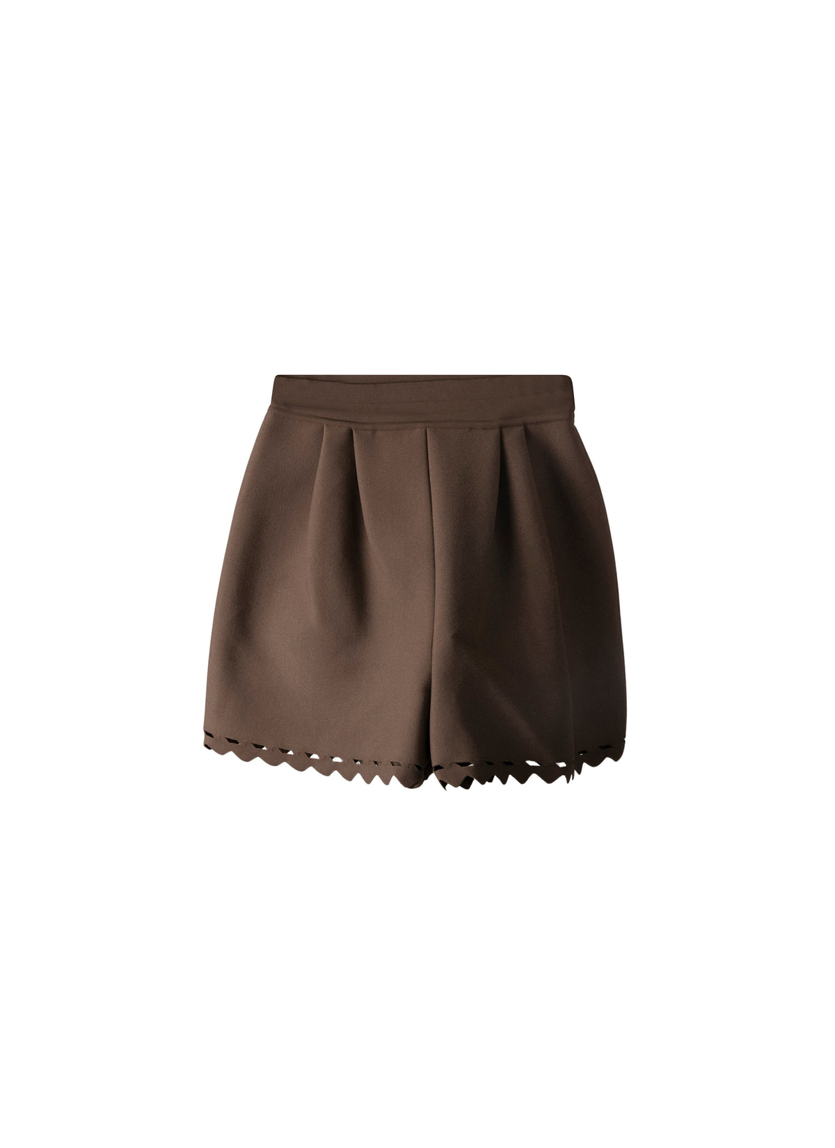 Perforated hem short - Savane