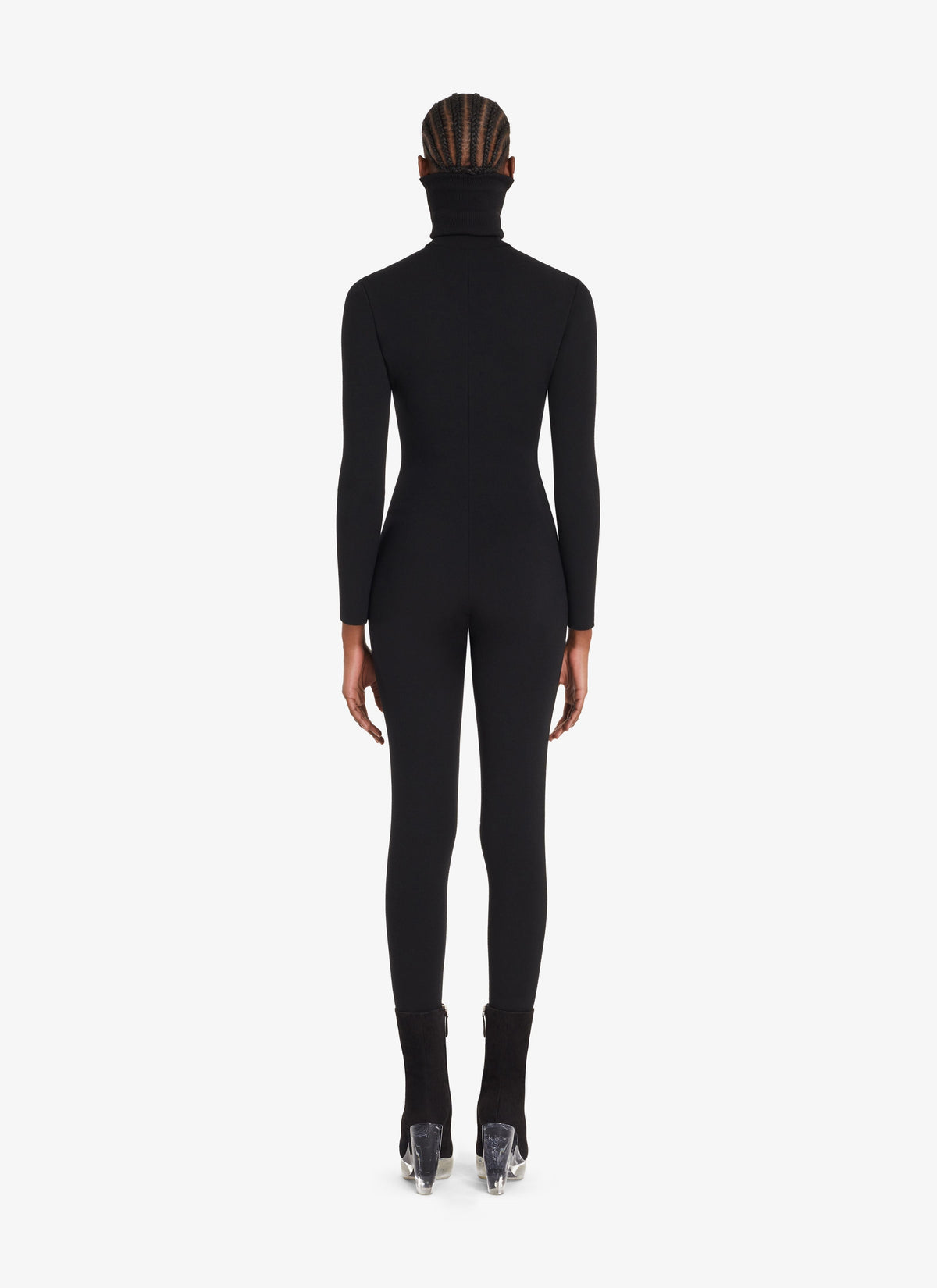 Minimalist wool jumpsuit - Black Alaïa