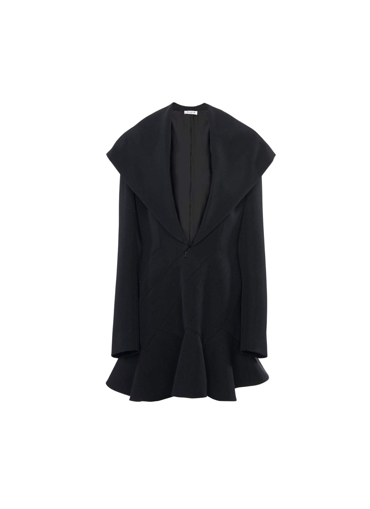 Short wool dress - Black Alaïa