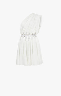 Mini goddess dress - White