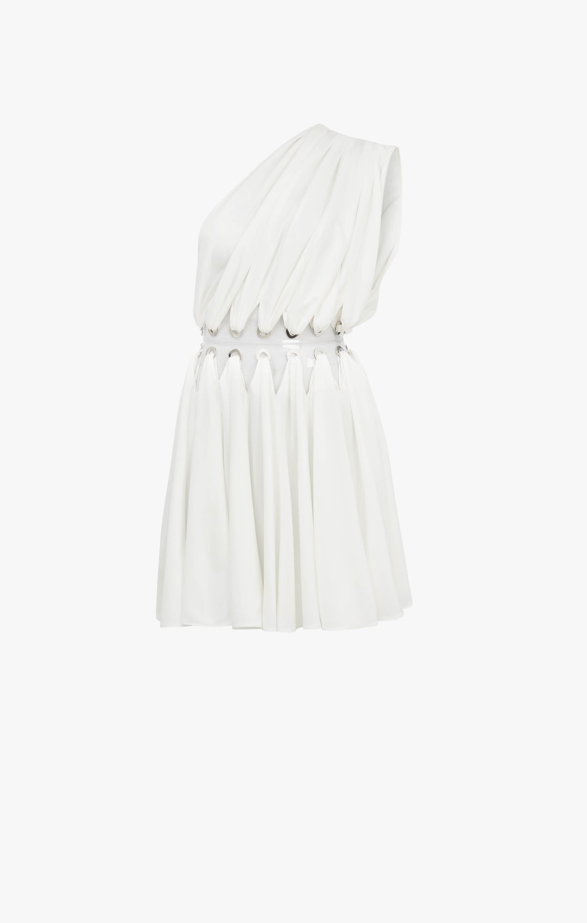 Mini goddess dress - White