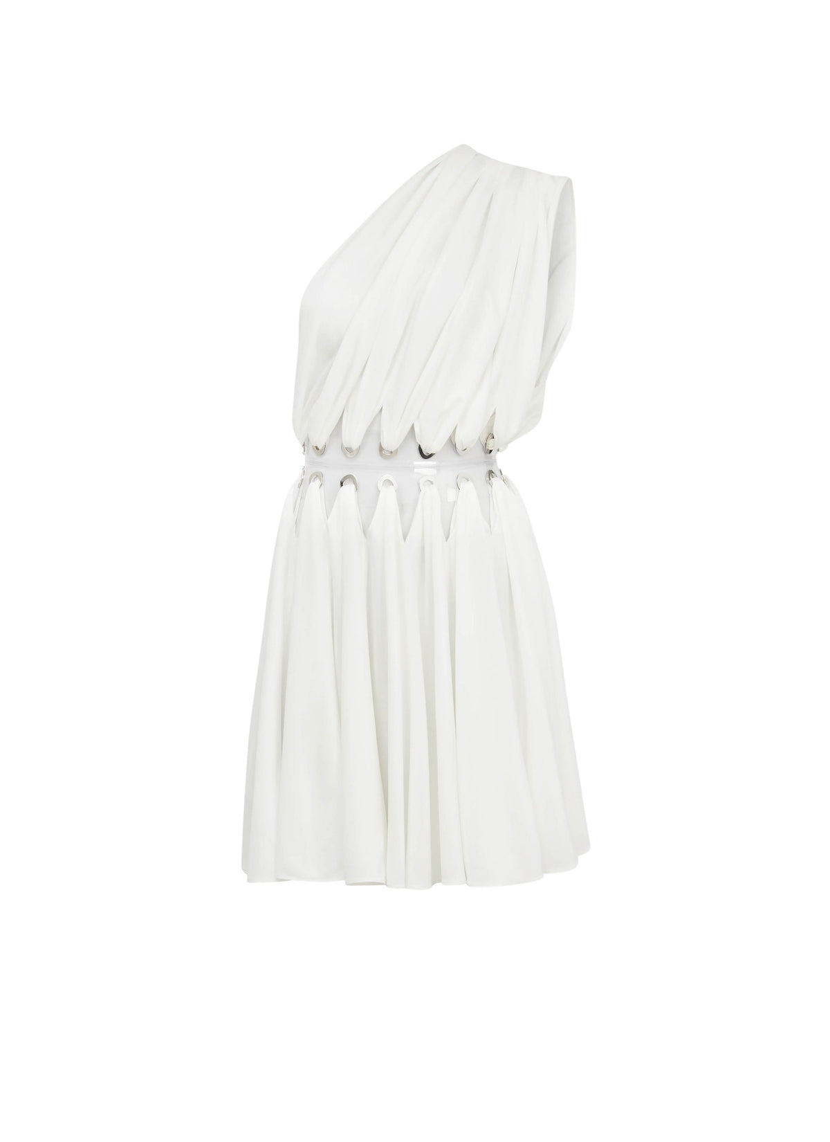 Mini goddess dress - White