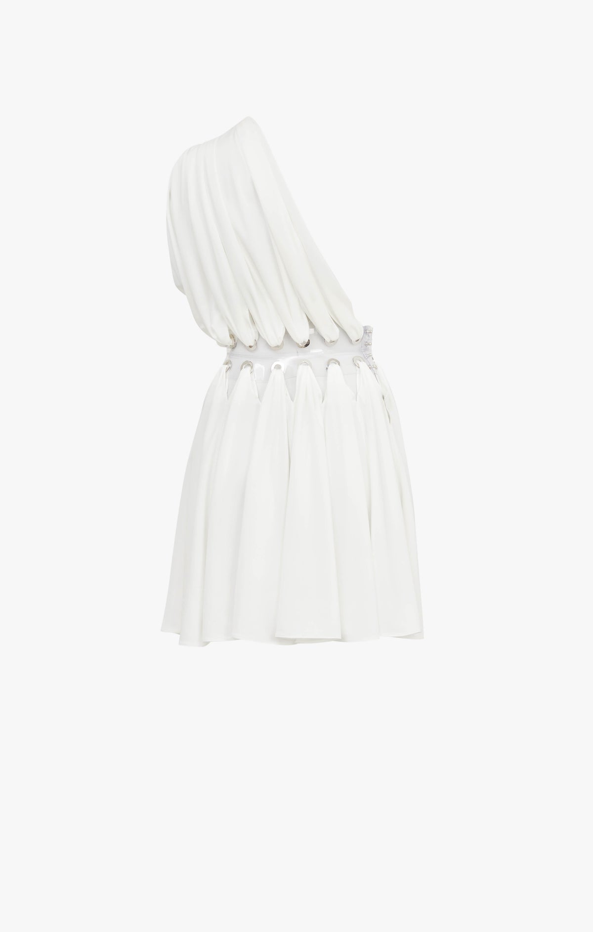 Mini goddess dress - White