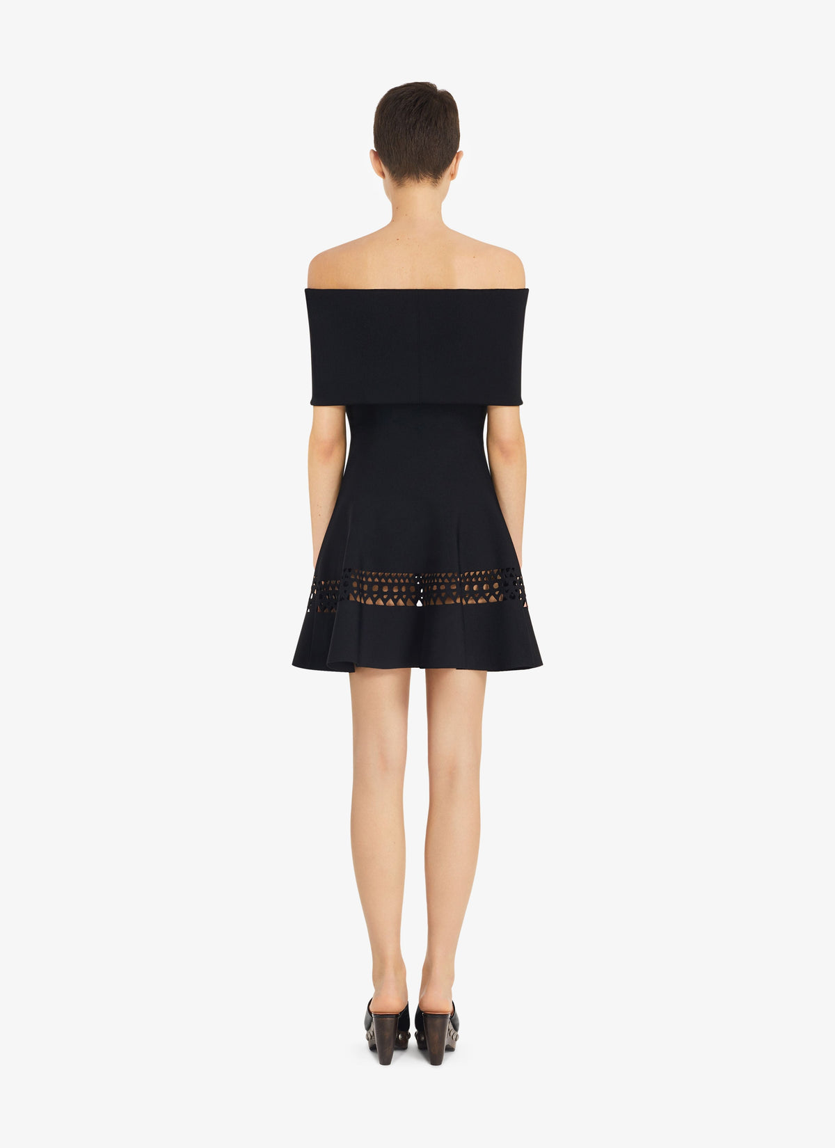 Robe patineuse Vienne - Noir Alaïa