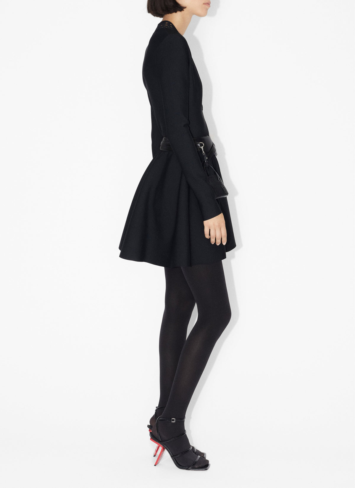 Skater dress Vienna - Black Alaïa