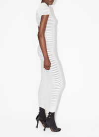 Sheer maxi dress - Black Alaïa