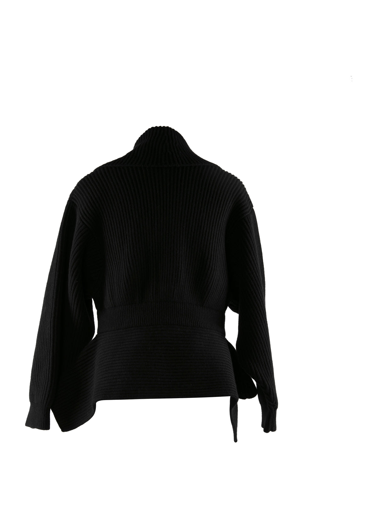 Wool and cashmere cardigan - Black